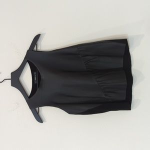 Zara leather top